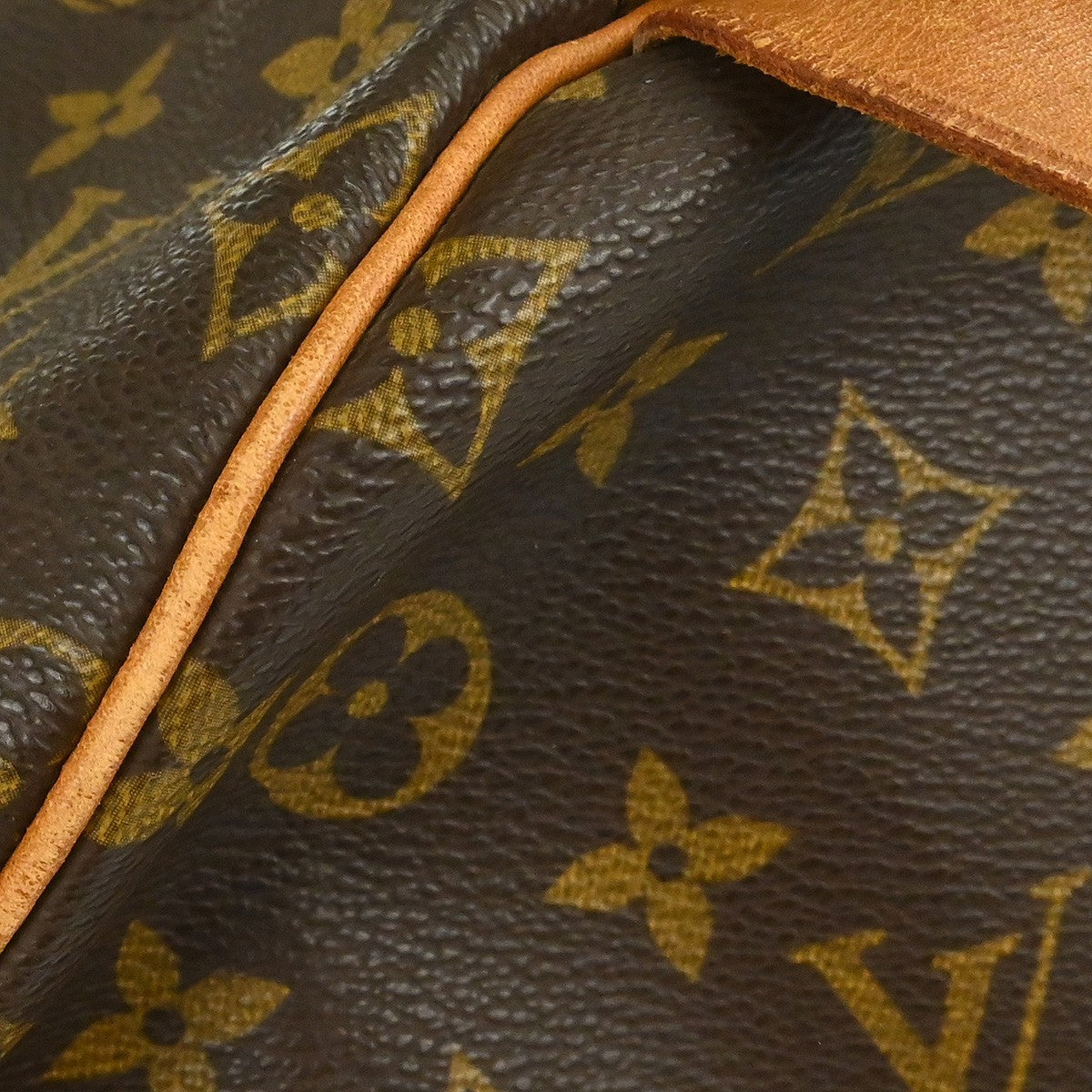 Louis Vuitton Keepall Bag Monogram Canvas, Brown, Canvas, Travel Bag