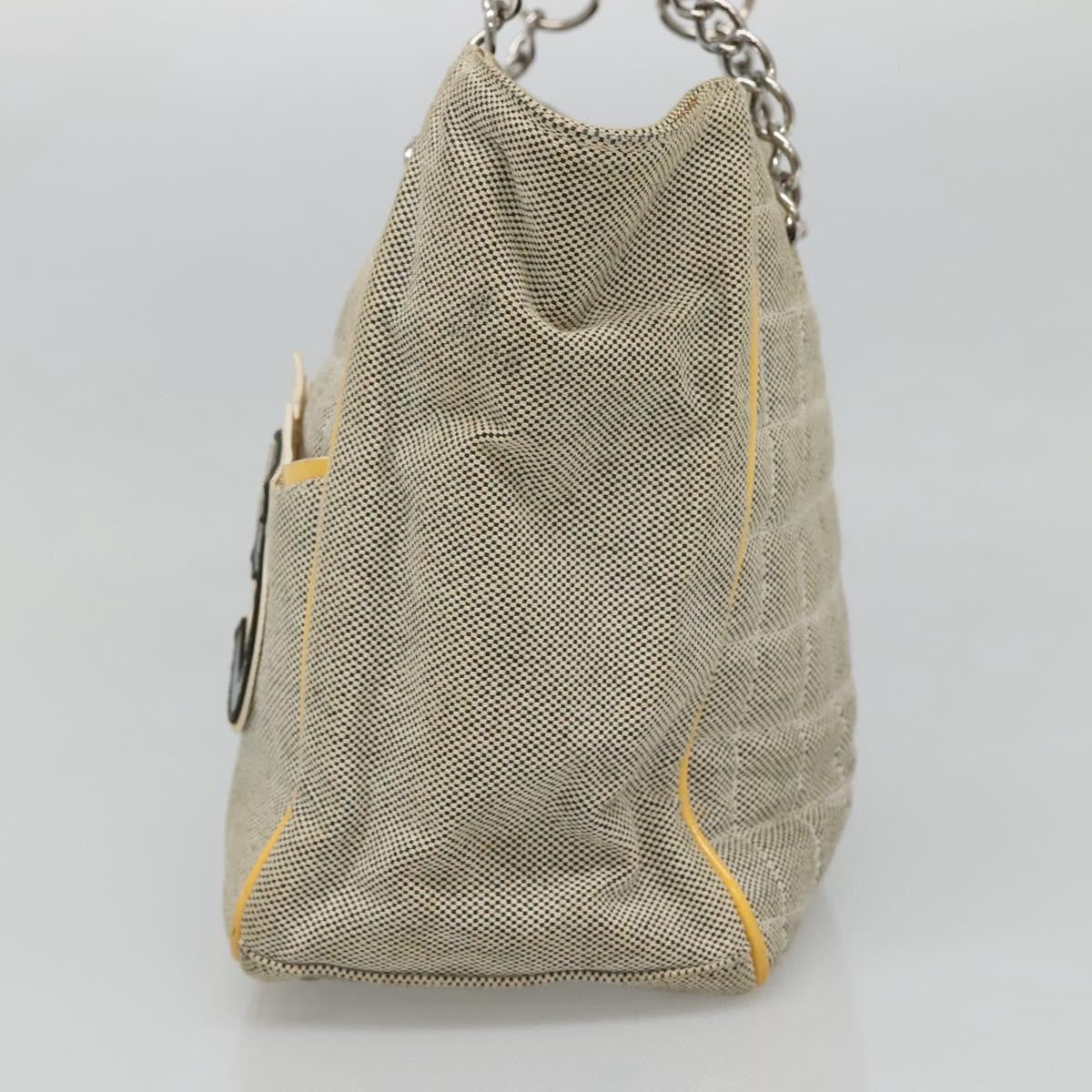 Chanel Camellia No.5 Tote Canvas, BEIGE, CANVAS, Tote bag