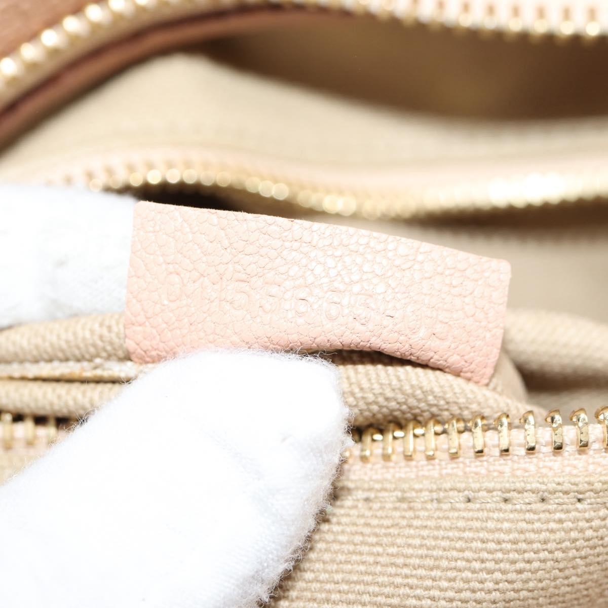 Chloe Everston Satchel Leather, BEIGE, LEATHER, Handbag