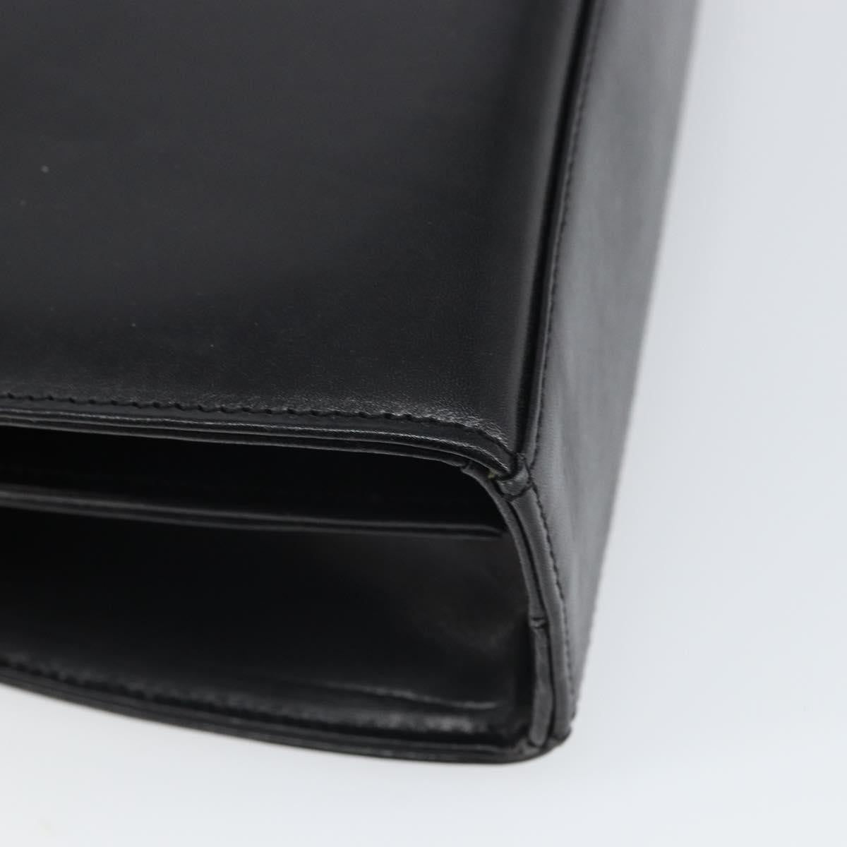Givenchy Vintage Handbag Leather, BLACK, LEATHER, Handbag