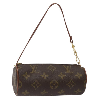 Louis Vuitton Papillon Pochette Monogram Canvas, BROWN, CANVAS, Handbag