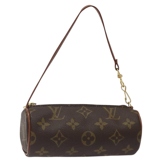 Louis Vuitton Papillon Pochette Monogram Canvas, BROWN, CANVAS, Handbag