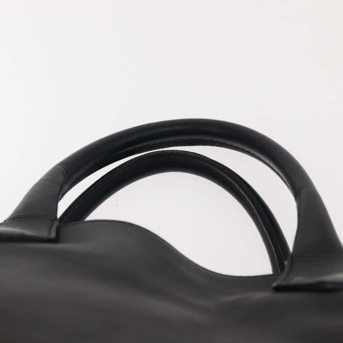 Burberry Banner Tote Leather, BLACK, LEATHER, Tote bag