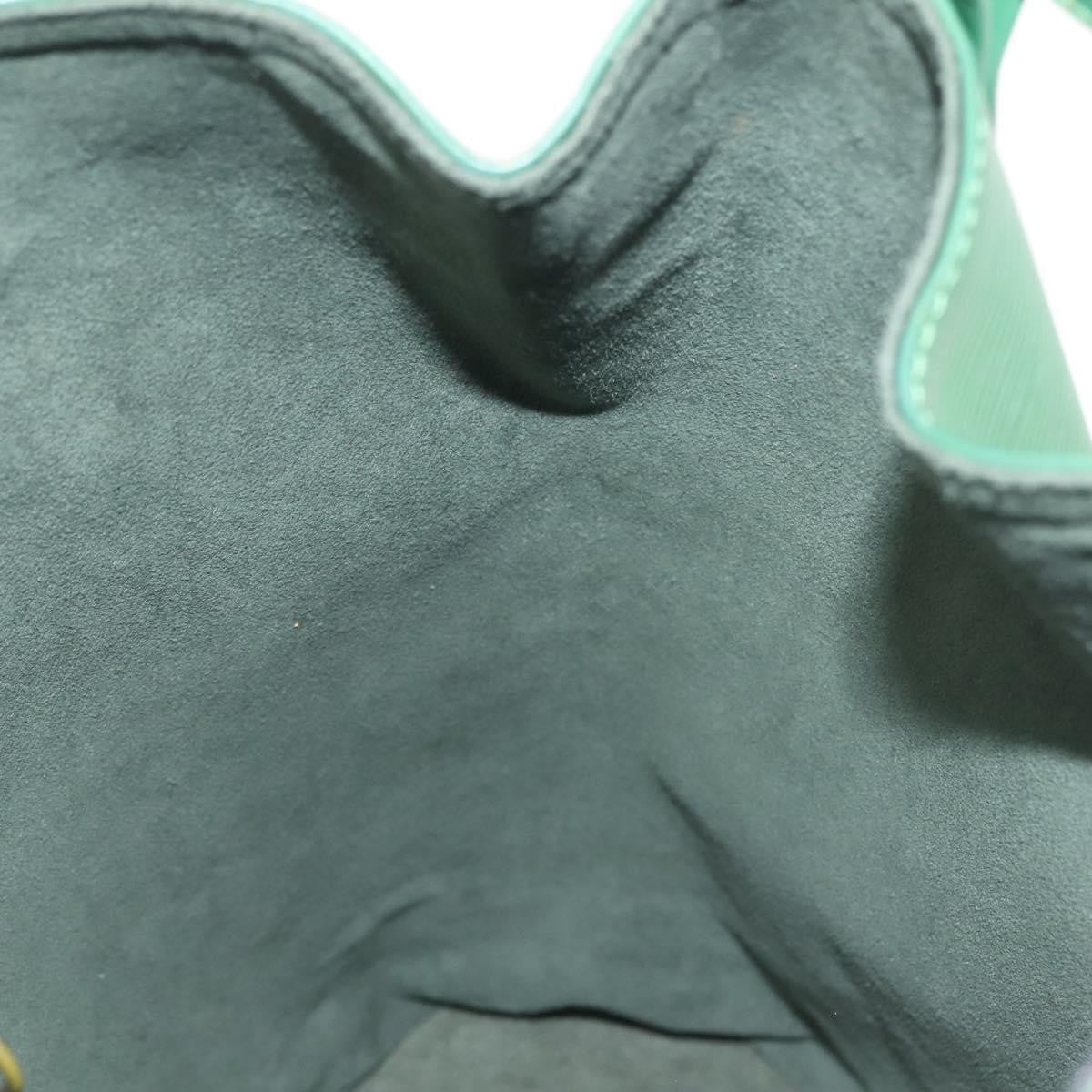 Louis Vuitton Randonnee Backpack Epi Leather, GREEN, LEATHER, Shoulder bag