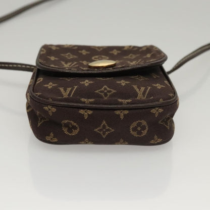 Louis Vuitton Cancun Pochette Monogram Mini Canvas, BROWN, CANVAS, Clutche & pouche
