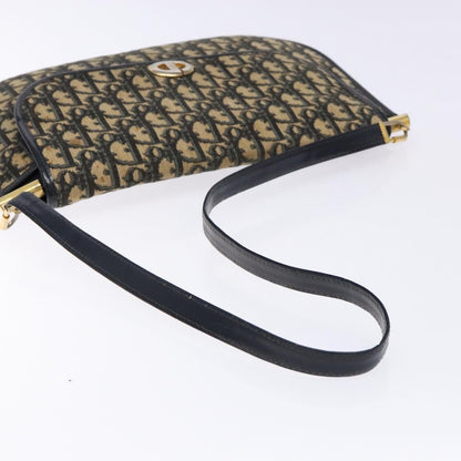 Christian Dior Vintage CD trotter Shoulder bag Canvas, NAVY, CANVAS, Shoulder bag