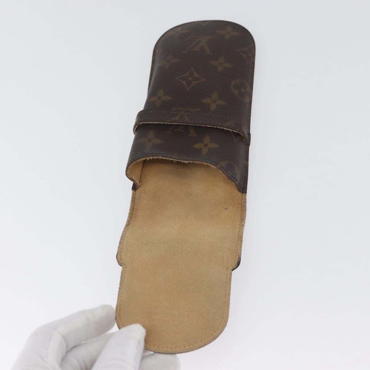 Louis Vuitton Etui à lunette Canvas, Brown, Canvas, Wallet