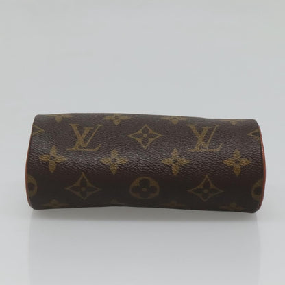 Louis Vuitton Papillon Pochette Monogram Canvas, BROWN, CANVAS, Clutche & pouche