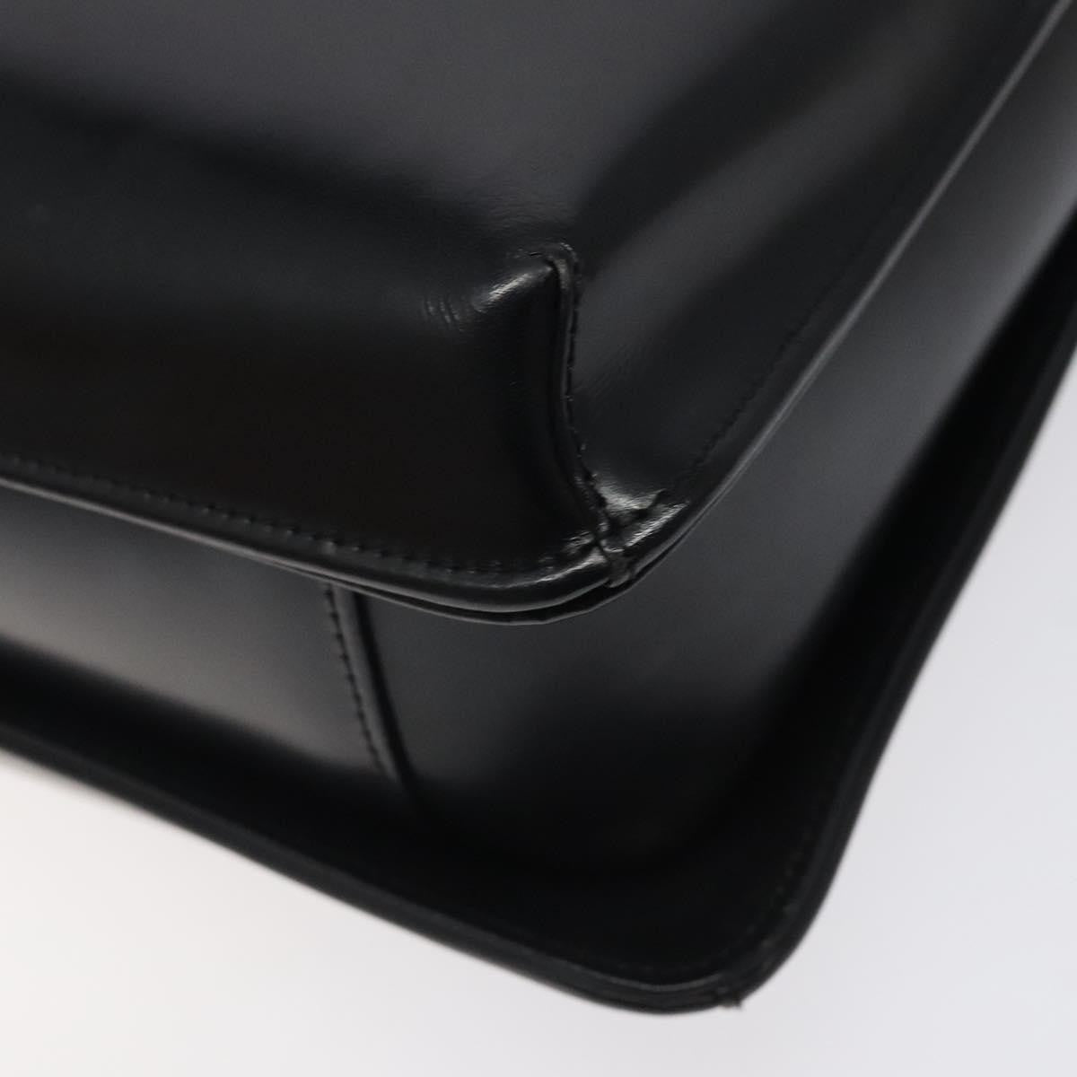 Givenchy Vintage Handbag Leather, BLACK, LEATHER, Handbag