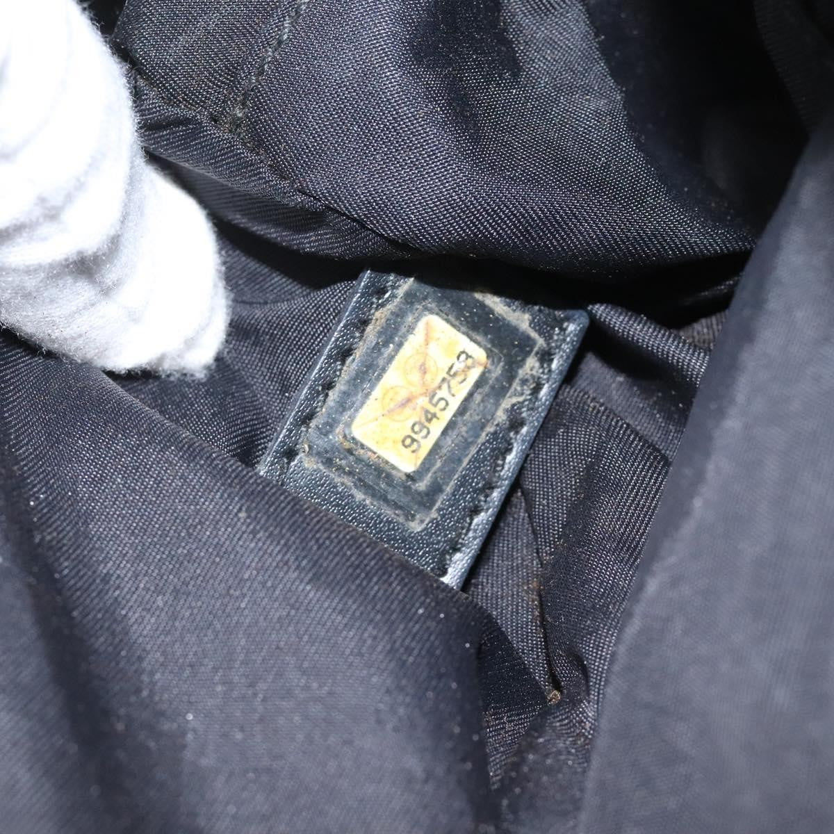 Chanel Travel Line Satchel Nylon, BLACK, NYLON, Handbag