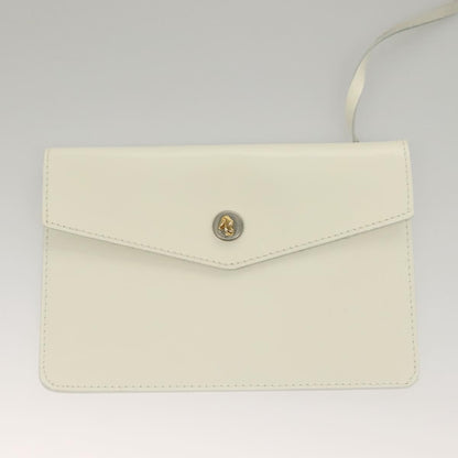 Salvatore Ferragamo Vintage Handbag Patent leather, WHITE, PATENT_LEATHER, Handbag