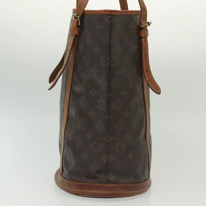 Louis Vuitton Bucket Bag Monogram Canvas, BROWN, CANVAS, Handbag