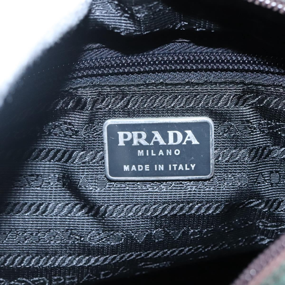 Prada Vintage Chain Tote Tessuto, GREEN, NYLON, Tote bag