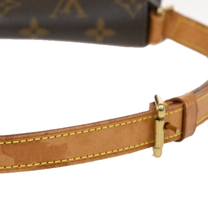 Louis Vuitton Musette Salsa Handbag Monogram Canvas, BROWN, CANVAS, Shoulder bag