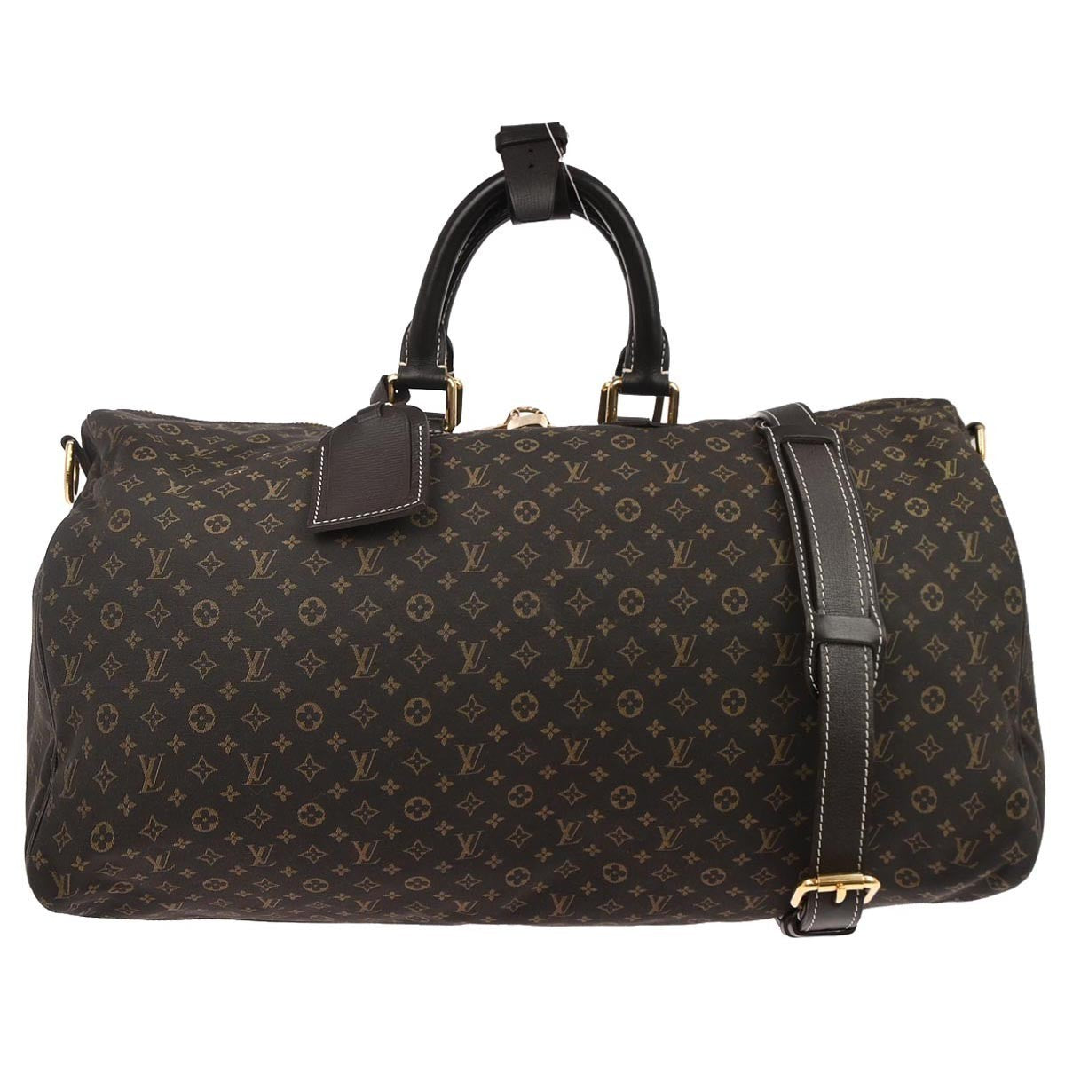 Louis Vuitton Speedy Bandouliere Bag Monogram Idylle, BROWN, CANVAS, Travel bag