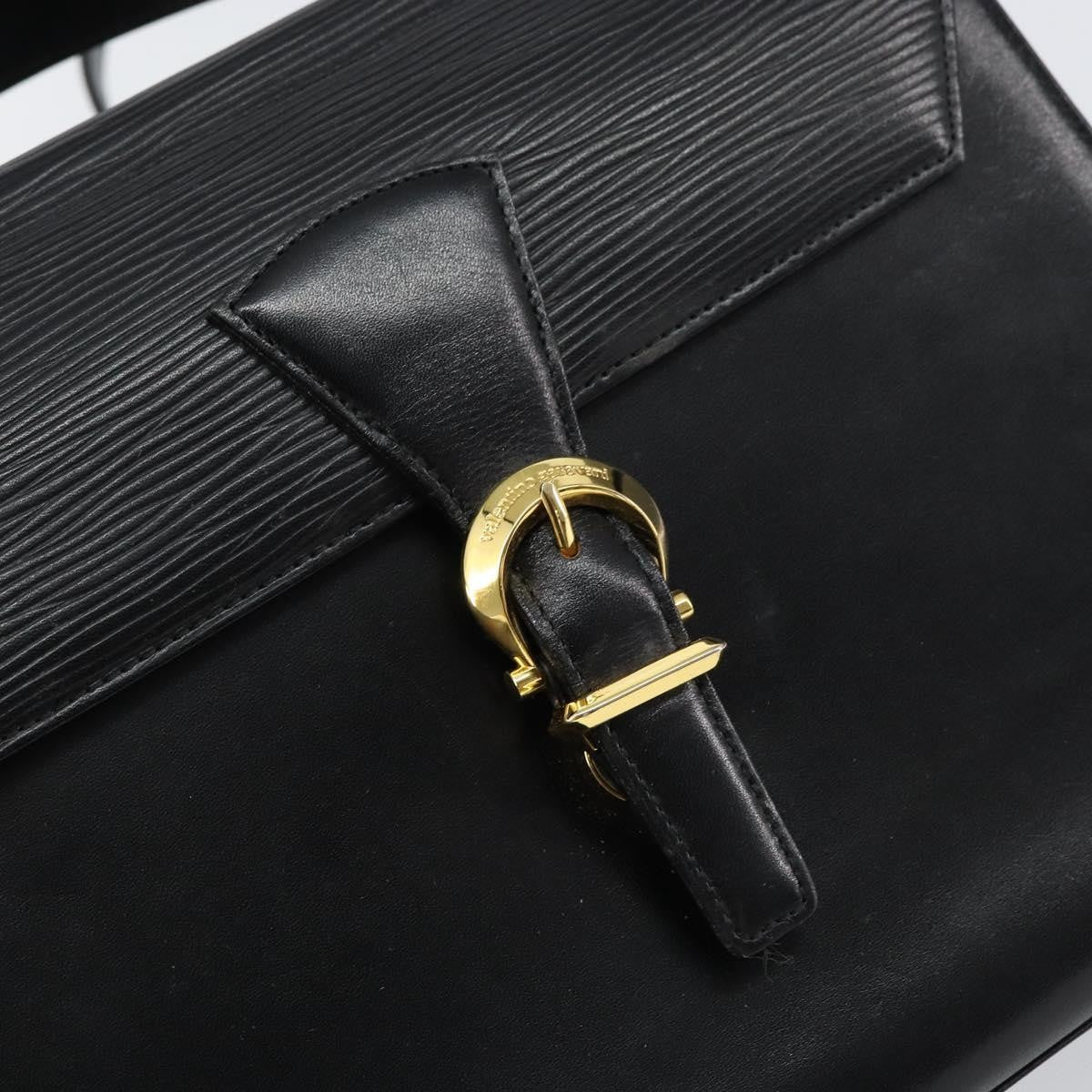Valentino Garavani Vintage Handbag Leather, BLACK, LEATHER, Handbag