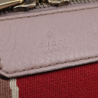 Gucci Vintage Web Boston Bag GG Canvas, BEIGE, CANVAS, Travel bag