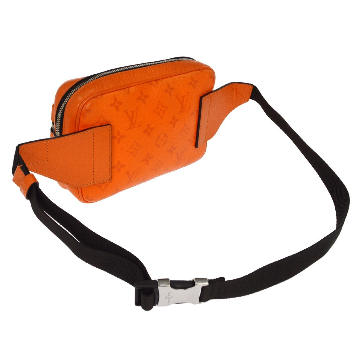 Louis Vuitton Outdoor BumBag Monogram Taigarama, Orange, Leather, Clutch