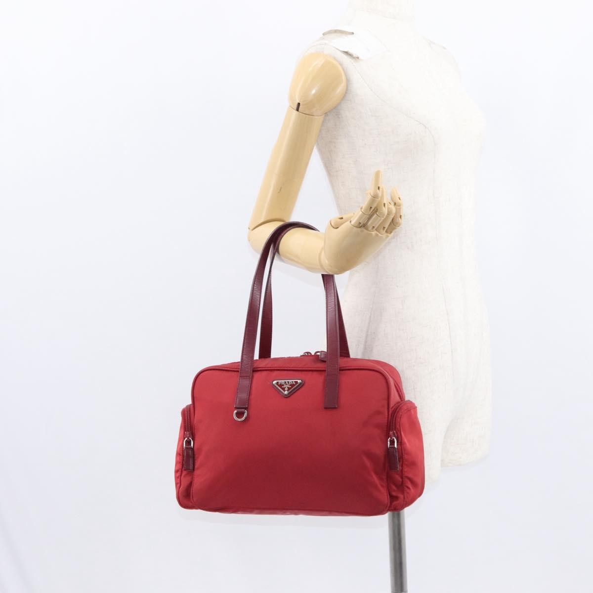 Prada Sport Tote bag Nylon, RED, NYLON, Tote bag