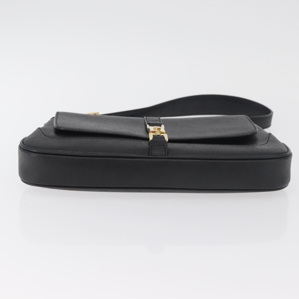 Gucci Jackie Original Shoulder Bag Leather Leather, Black, Leather, Shoulder Bag