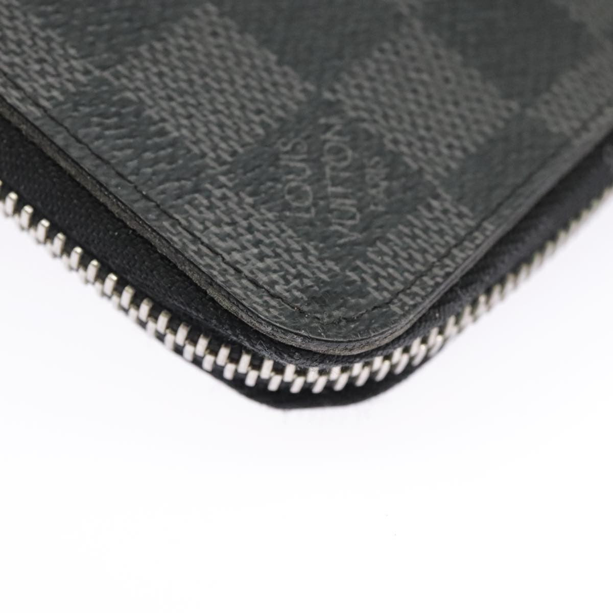 Louis Vuitton Zippy wallet vertical Damier Graphite, Gray, Canvas, Wallet