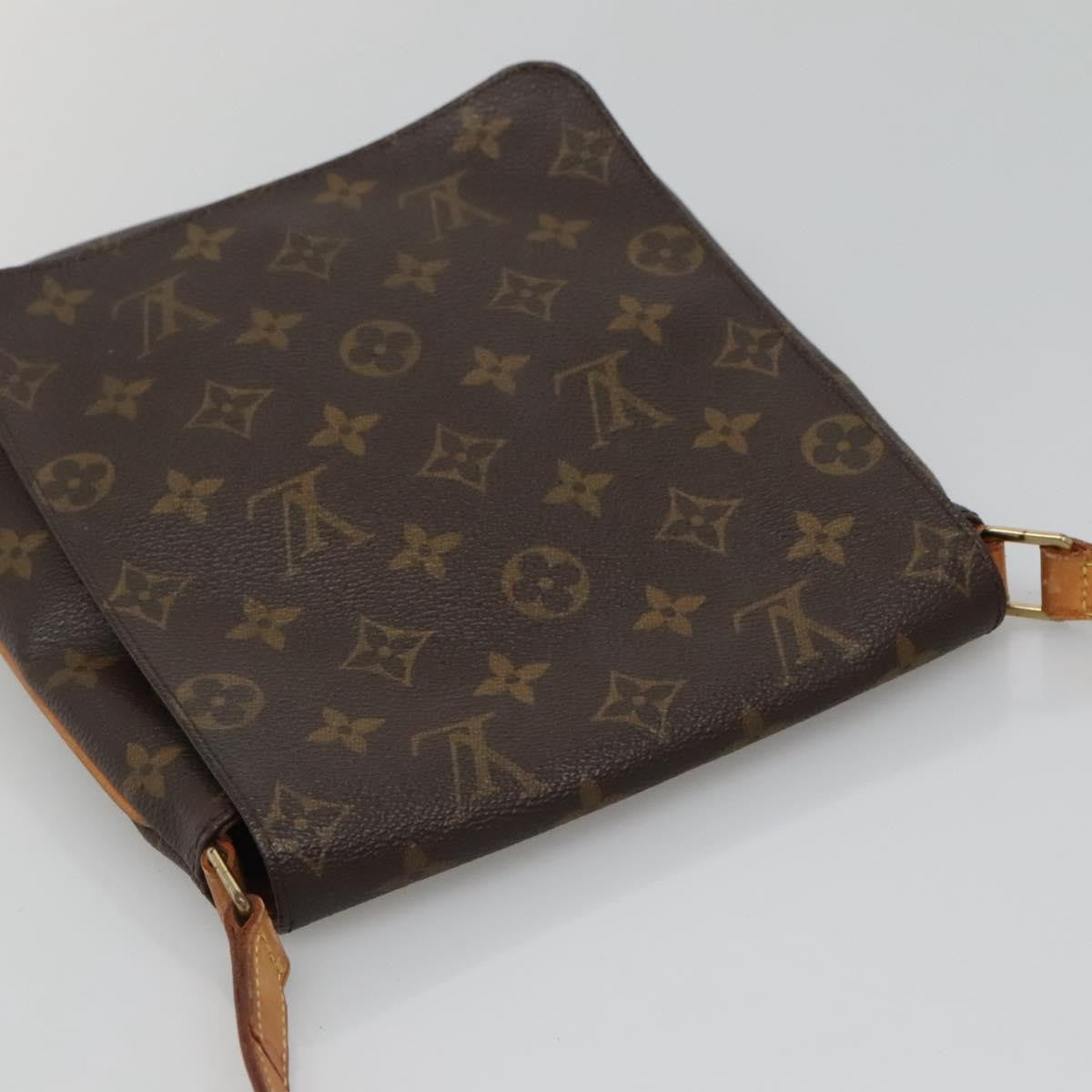 Louis Vuitton Musette Salsa Handbag Monogram Canvas, BROWN, CANVAS, Handbag