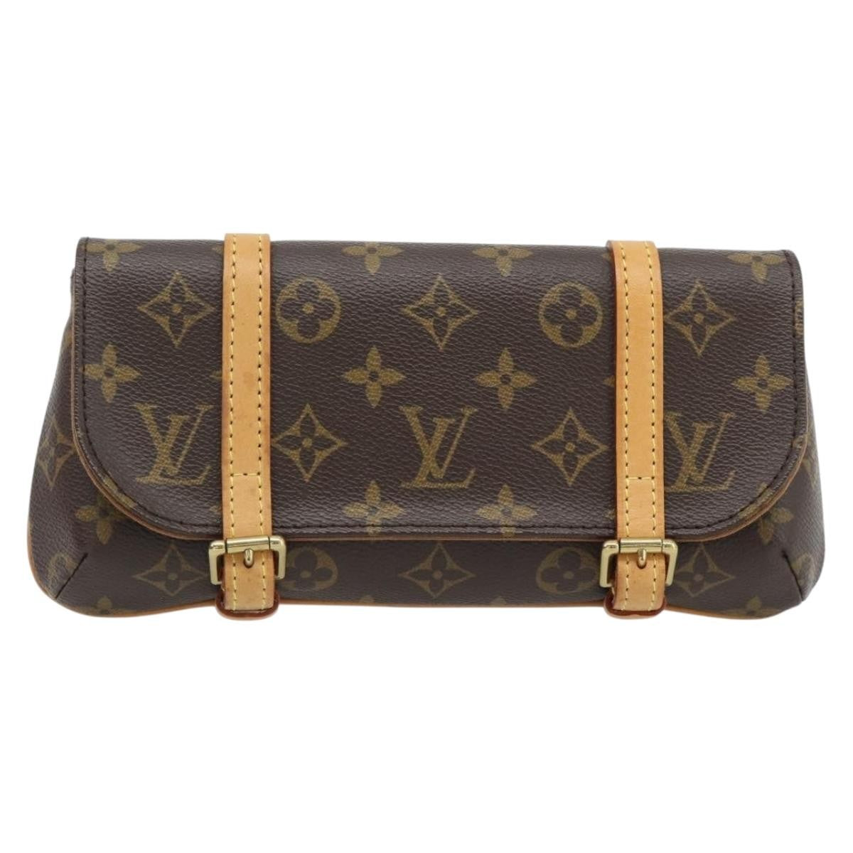 Louis Vuitton Marelle Waist Bag Monogram Canvas, Brown, Canvas, Clutch