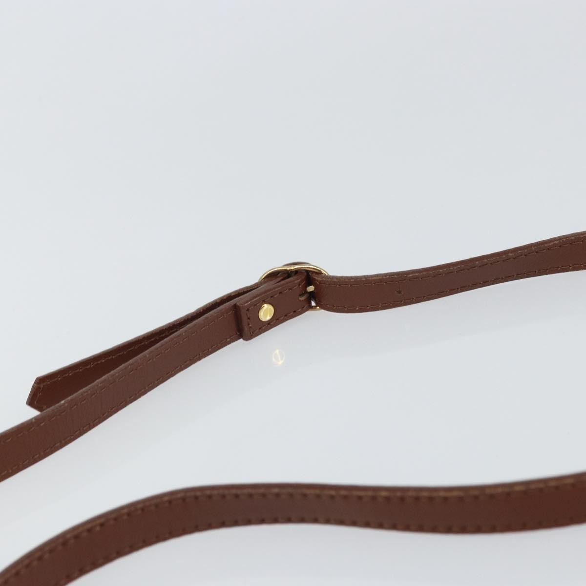 Burberry Vintage Shoulder Bag Leather, BROWN, LEATHER, Shoulder bag