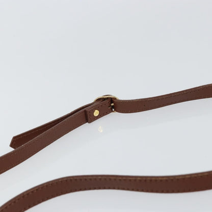 Burberry Vintage Shoulder Bag Leather, BROWN, LEATHER, Shoulder bag