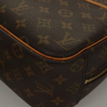 Louis Vuitton Trouville Handbag Monogram Canvas, BROWN, CANVAS, Handbag