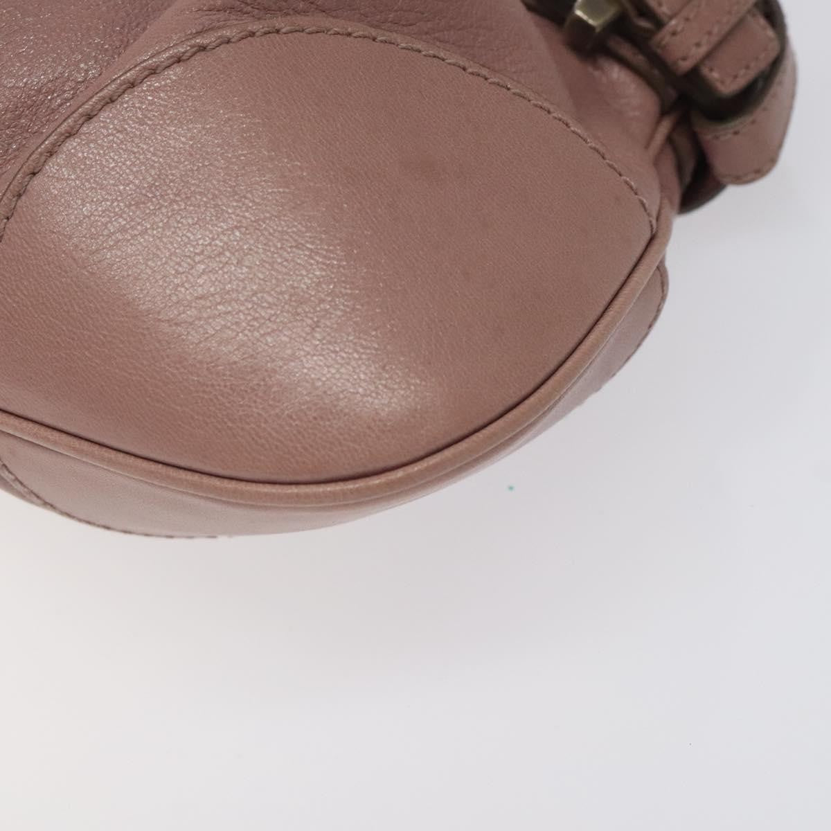 Salvatore Ferragamo Marisa Satchel Leather, PINK, LEATHER, Handbag