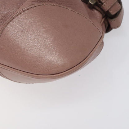 Salvatore Ferragamo Marisa Satchel Leather, PINK, LEATHER, Handbag