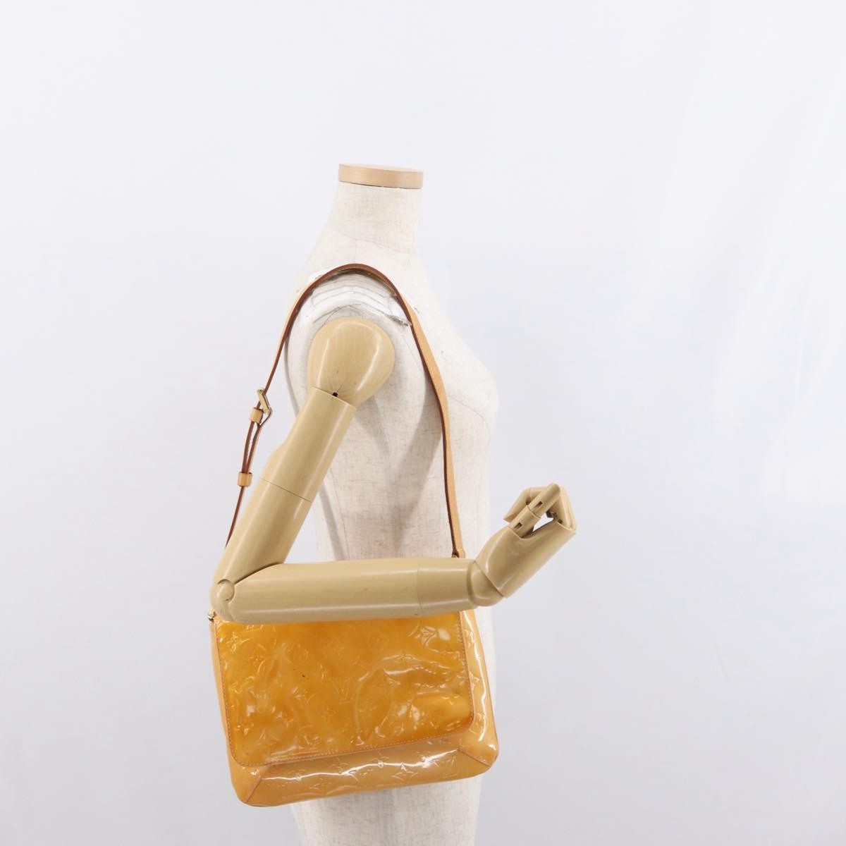 Louis Vuitton Thompson Street Handbag Monogram Vernis, PINK, PATENT_LEATHER, Shoulder bag