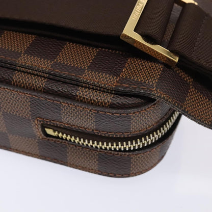Louis Vuitton Geronimos Waist Bag Damier, BROWN, CANVAS, Shoulder bag