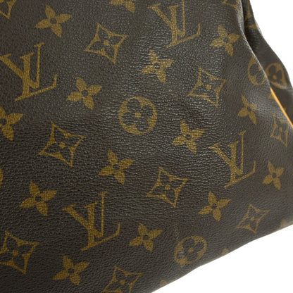 Louis Vuitton Speedy Handbag Monogram Canvas, BROWN, CANVAS, Handbag