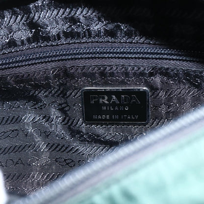 Prada Vintage Tote Tessuto, GREEN, NYLON, Tote bag