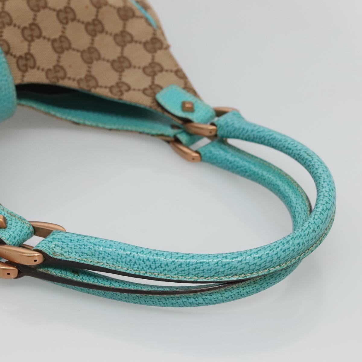 Gucci Joy Bardot Hobo GG Canvas, BEIGE, CANVAS, Handbag