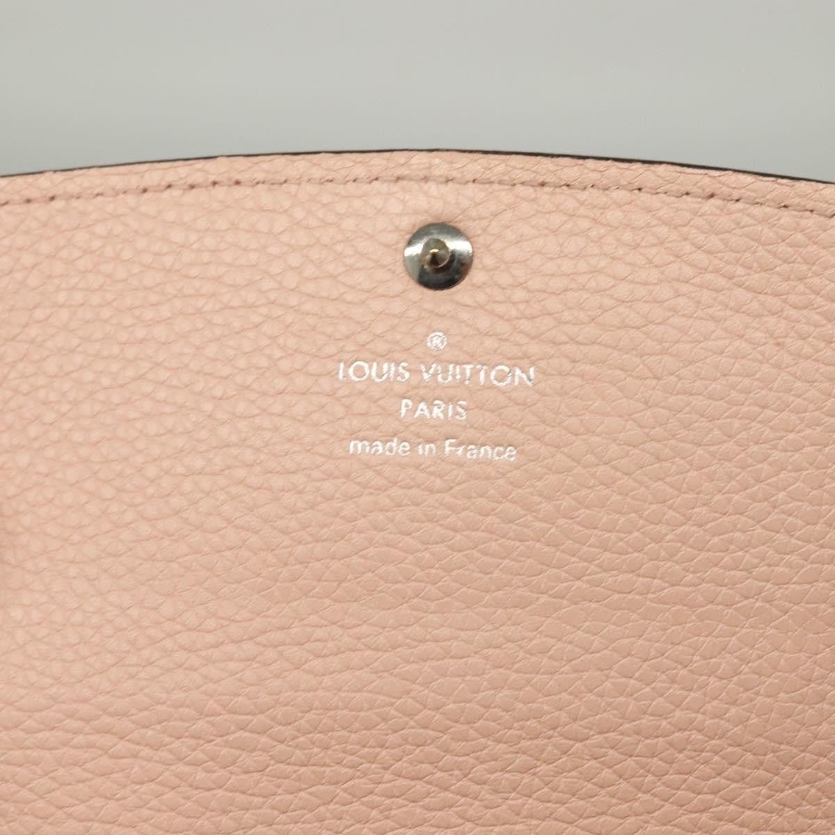 Louis Vuitton Iris Wallet Mahina Leather, PINK, LEATHER, Wallets