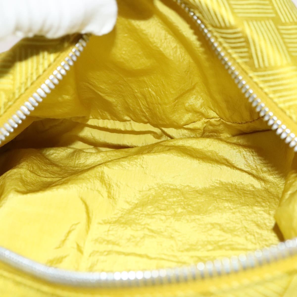 Bottega Veneta Vintage Backpack Nylon, Yellow, Nylon, Backpack