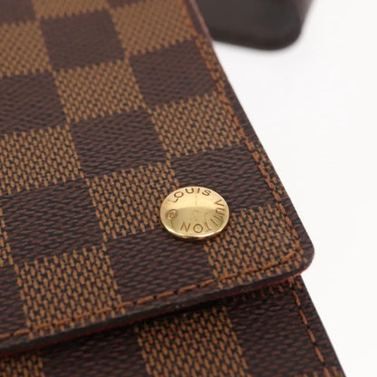 Louis Vuitton Portobello Messenger Damier, Brown, Canvas, Shoulder Bag