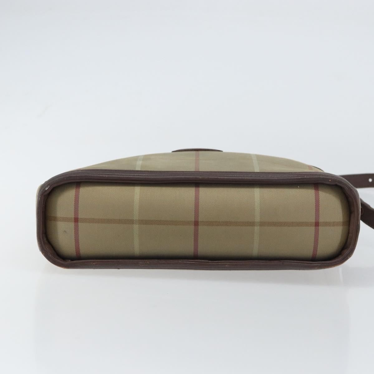 Burberry Nova check Shoulder bag Canvas, BEIGE, CANVAS, Shoulder bag