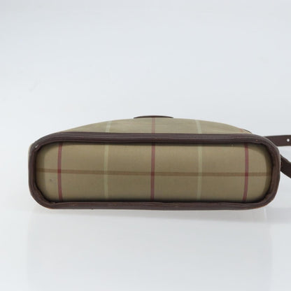Burberry Nova check Shoulder bag Canvas, BEIGE, CANVAS, Shoulder bag