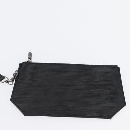 Louis Vuitton Vintage Sac d'Epaule Handbag Epi Leather, BLACK, LEATHER, Shoulder bag