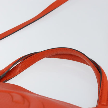 Gucci Soho Working Tote Leather, ORANGE, LEATHER, Handbag