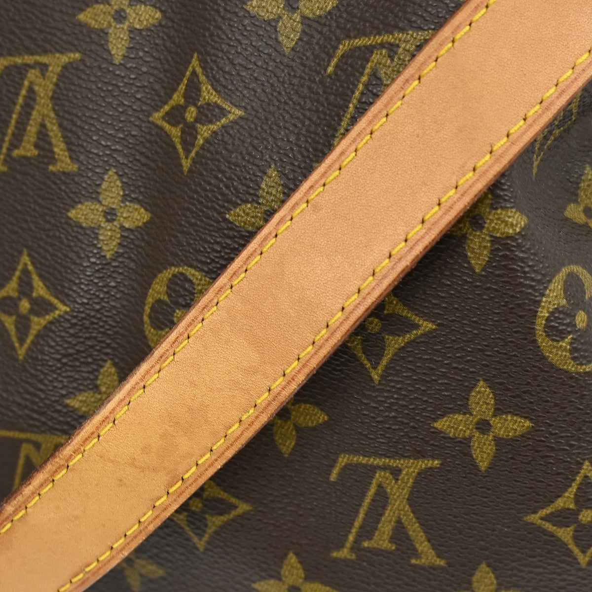 Louis Vuitton Keepall Bandouliere Bag Monogram Canvas, BROWN, CANVAS, Travel bag