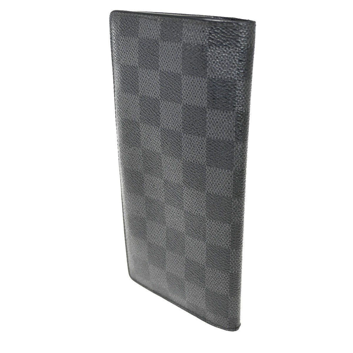 Louis Vuitton Brazza Long Bifold wallet Damier, BLACK, CANVAS, Wallets