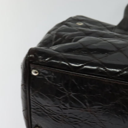 Chanel Executive tote Patent leather, BROWN, PATENT_LEATHER, Tote bag
