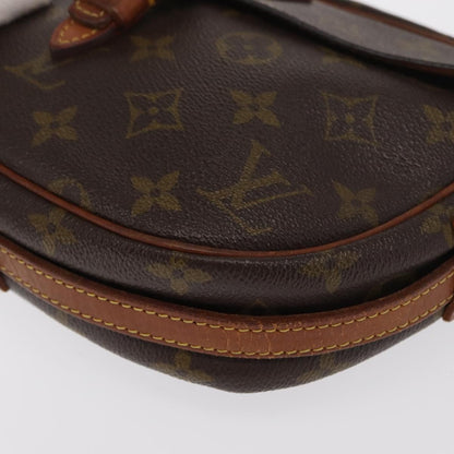 Louis Vuitton Jeune Fille Handbag Monogram Canvas, BROWN, CANVAS, Shoulder bag