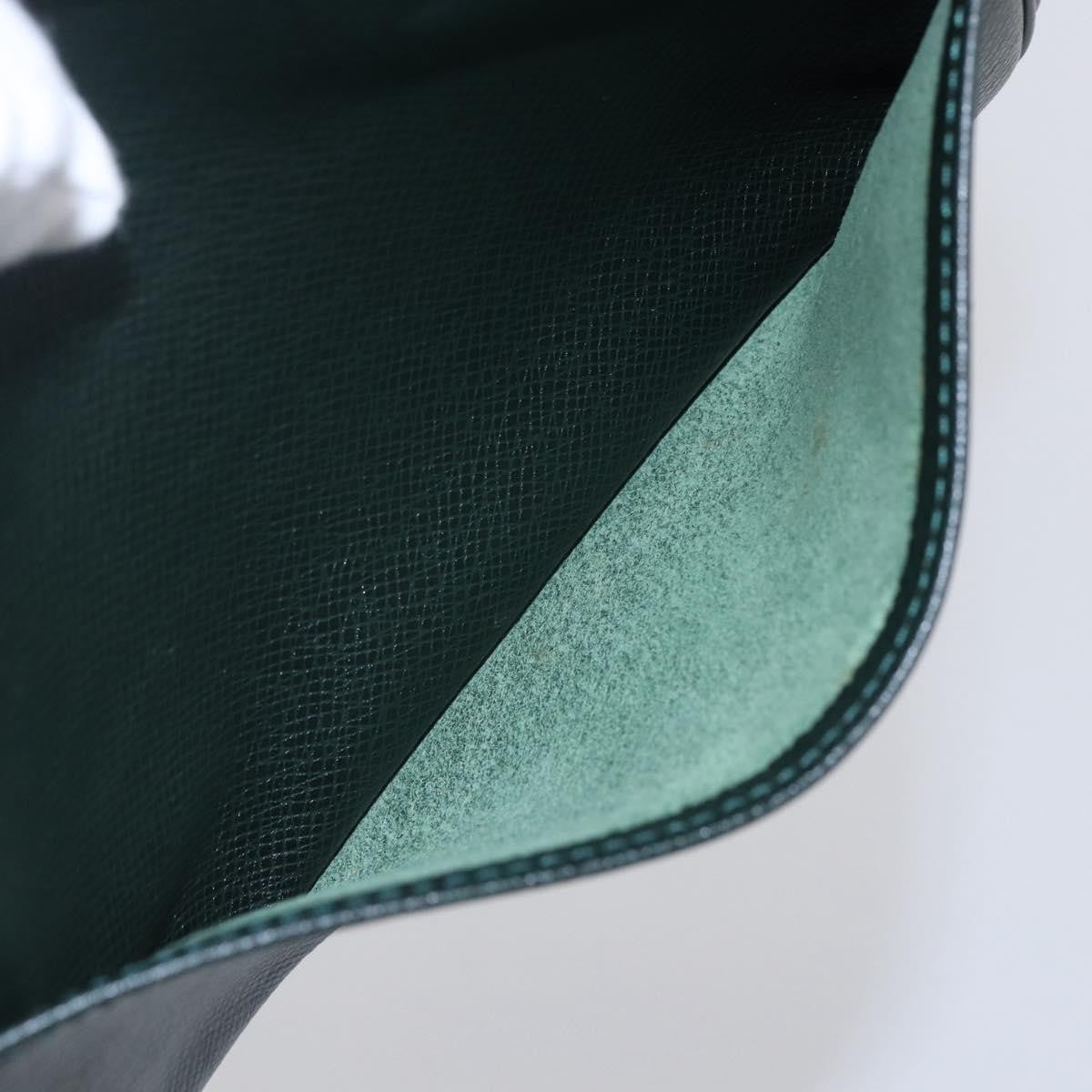 Louis Vuitton Toiletry Bag Leather, GREEN, LEATHER, Toiletry Case