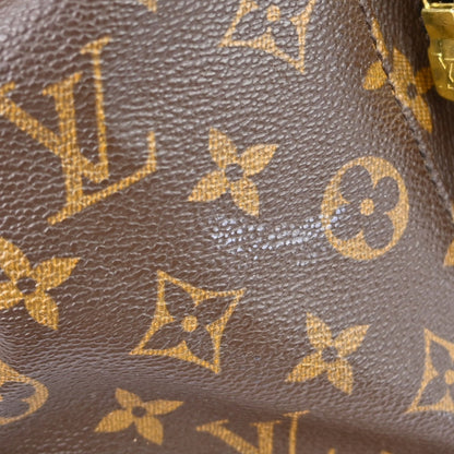 Louis Vuitton Vintage Montsouris Backpack Monogram Canvas, Brown, Canvas, Backpack